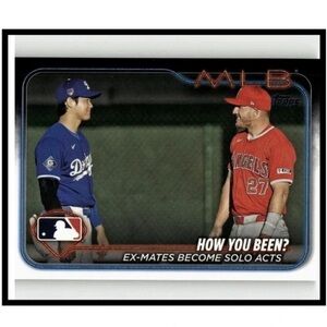 Shohei Ohtani 2024,Topps Los Angelas Dodgers Baseball Card
